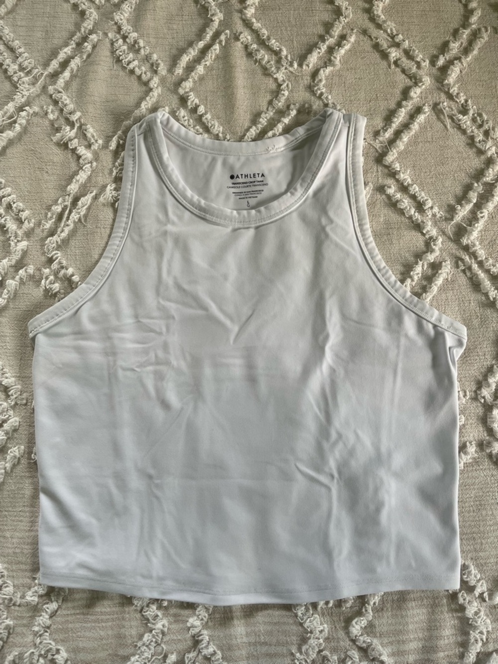 Athleta Cropped Tank Top